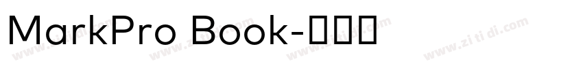 MarkPro Book字体转换